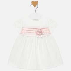 2816 Newborn baby girl dress
