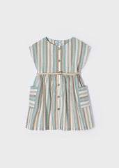 Stripes linen dress
