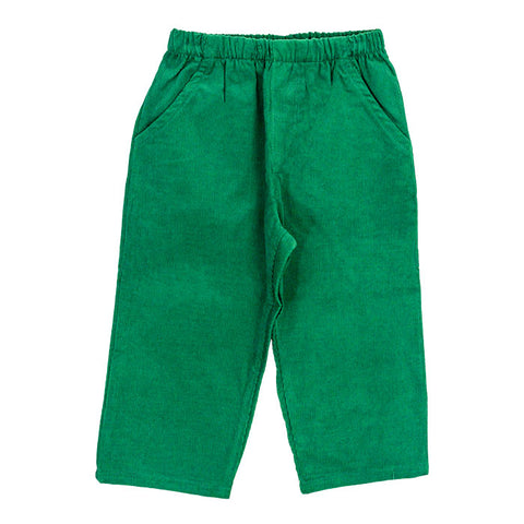 321-PTE-C, Elastic pants Kelley green plaid
