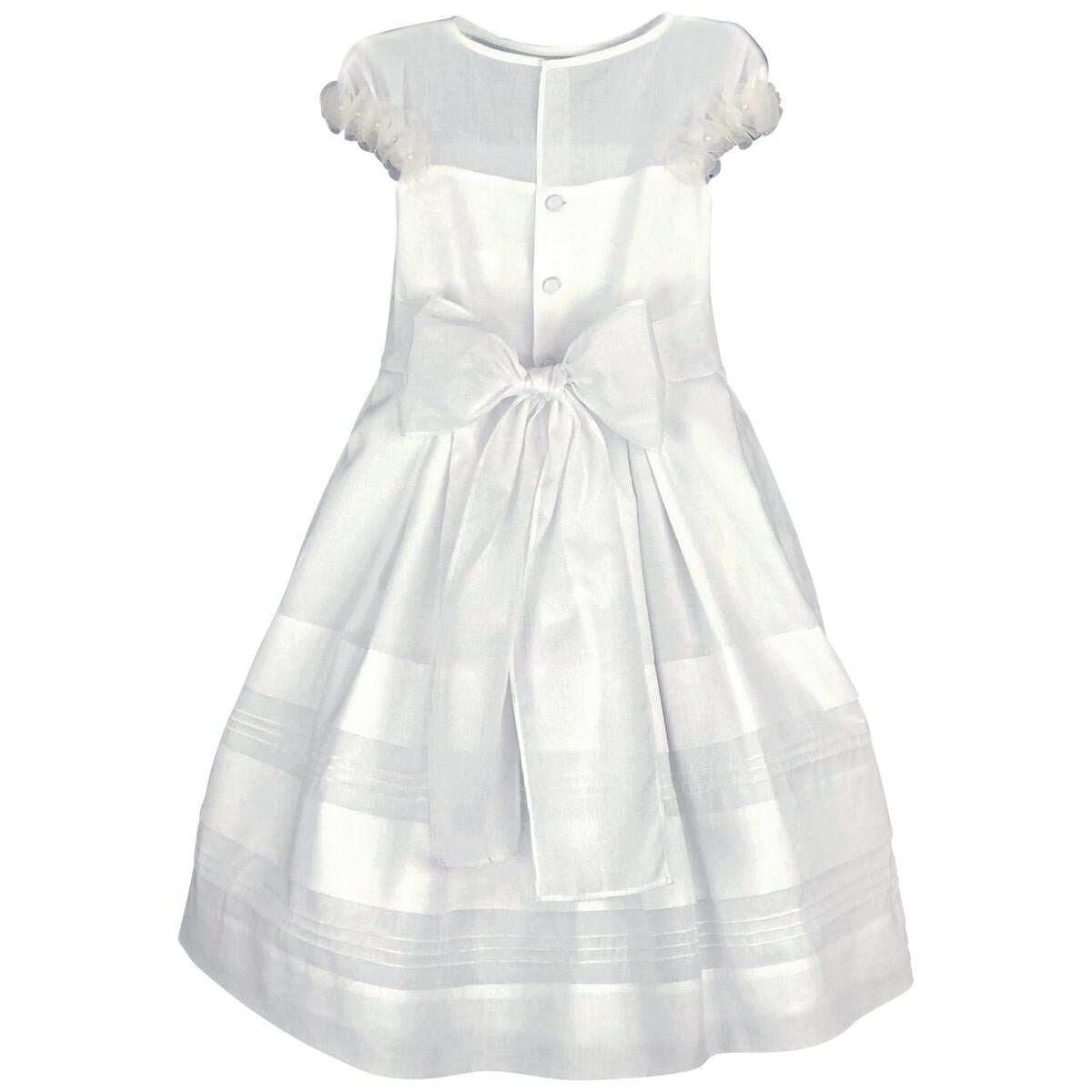 LILY ORGANDY WITH FLOWER DRESS